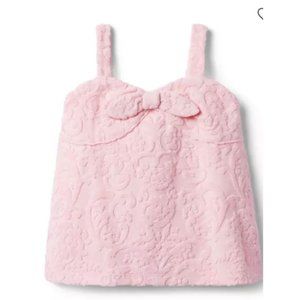 Janie and Jack FLORAL TERRY JACQUARD TOP NWT 4